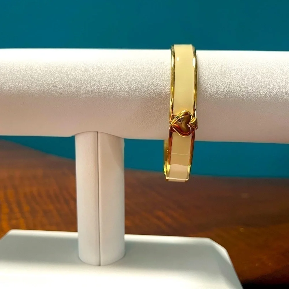 Kate Spade ♠️ Live Colorfully Hinged Bracelet - Picture 2 of 7